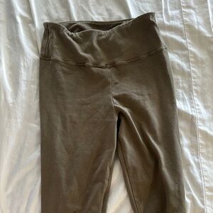 Kids Olive Green Leggings